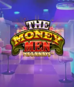 Immerse yourself the thrilling world of The Money Men Megaways game by Pragmatic Play, showcasing a bold logo with glittering stars on a stylish casino setting. This graphic portrays the energy and allure of high-stakes gambling with its striking design and colorful ambiance. Perfect for gambling fans craving high-energy gaming. 